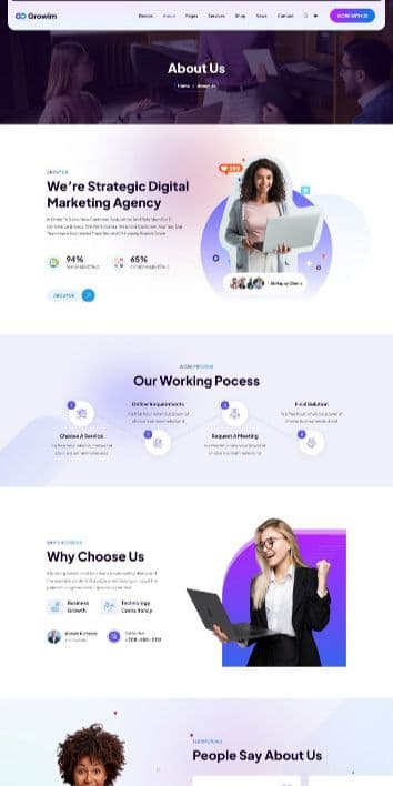Marketing Agency Site